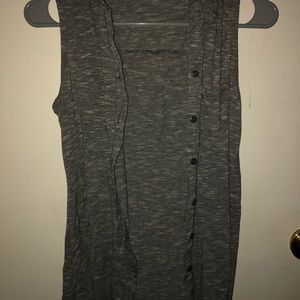 Faded glory button down vest